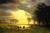 Albert Bierstadt The Buffalo Trail